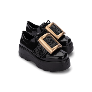 Melissa Kick Off Buckle Up + Viktor And Rolf Preto Ouro 33598PO