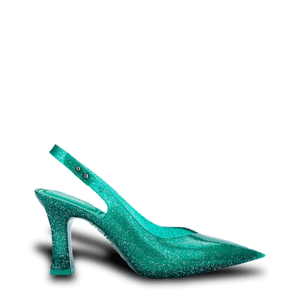 Melissa Slingback Heel + Larroudé Verde 33606V