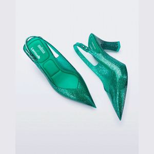 Melissa Slingback Heel + Larroudé Verde 33606V