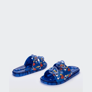 Mini Melissa Wide + Capetos Azul 33651A