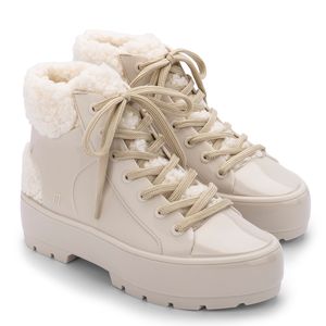 MELISSA FLUFFY SNEAKER BEGE