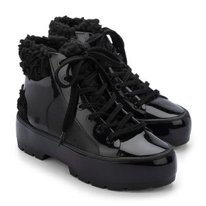 Melissa Fluffy Sneaker Preto Opaco