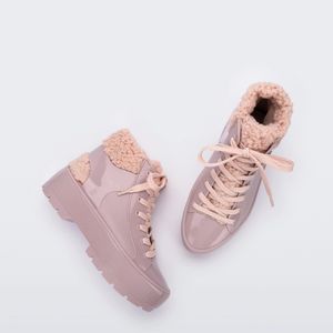 Melissa Fluffy Sneaker Lilás Rosa