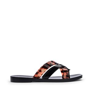 Melissa Lana Flip Flop Preto Tartaruga 33702PT