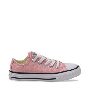 Tênis Converse Chuck Taylor All Star Rosa Escuro Prata Puro Branco CK09740002