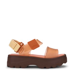 Melissa Kick Off Sandal Marrom Laranja Transparente 32823MLT