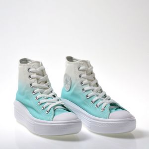 Tênis Converse Chuck Taylor All Star Move Orvalho Claro Amêndoa Branco CT18570001