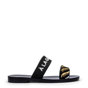 Melissa Stripe + À La Garçonne Preto Branco Amarelo 33730PBA