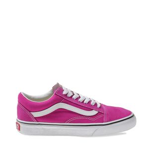 Tênis Vans Old Skool Fuchsia Red True White VN0A5KRF8ZV