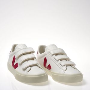 Tênis Vert Recife Logo Chromefree Couro Extra White Marsala RC0502637F