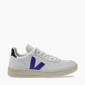 Tênis Vert V-10 Couro Extra White Purple Black VX022618A