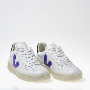 Tênis Vert V-10 Couro Extra White Purple Black VX022618A