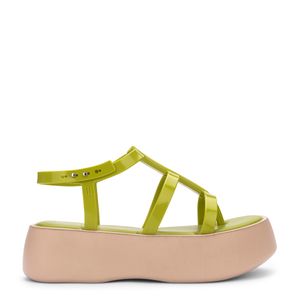 Melissa Caribe High Platform + Salinas Bege Verde 33732BV