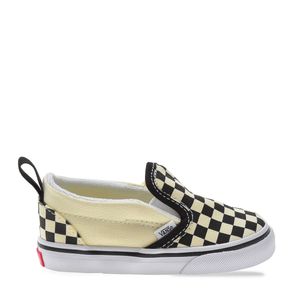 Tênis Vans Infantil Slip On V Checkerboard Black White VN0A34885GX