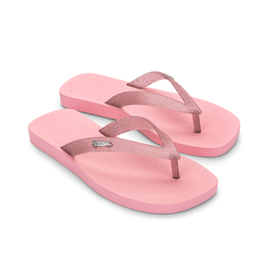 Melissa Sun Long Beach Rosa Transparente Glitter 33528RTG