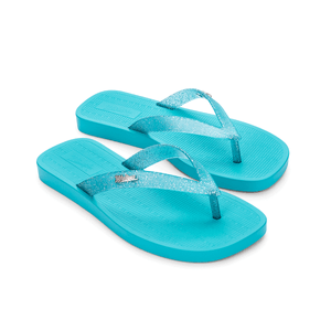 Melissa Sun Long Beach Azul Transparente Glitter 33528ATG