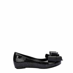 Mini Melissa Ultragirl Sweet IX Preto Glitter 33552PG