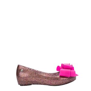 Mini Melissa Ultragirl Sweet IX Vidro Glitter Rosa 33552VGR