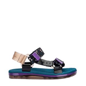 Melissa Papete + Rider Azul Roxo Bege 32537ARB