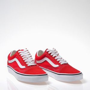 Tênis Vans Old Skool Red Racing True White VN0A4BV5JV6