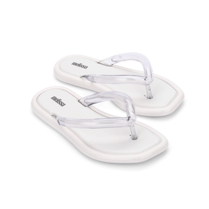 Melissa Airbubble Flip Flop Branco Vidro 33771BV