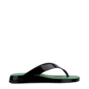 Melissa Brave Flip Flop Preto Verde 33699