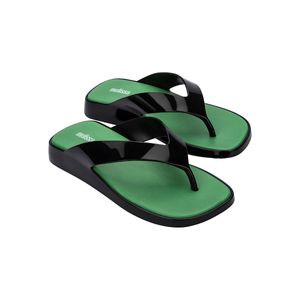 Melissa Brave Flip Flop Preto Verde 33699