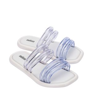 Melissa Airbubble Slide Branco Vidro 33747BV