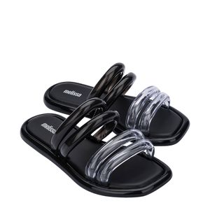 Melissa Airbubble Slide Preto Vidro 33747PV