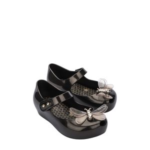 Mini Melissa Ultragirl Bugs Preto Metalizado 33757PM