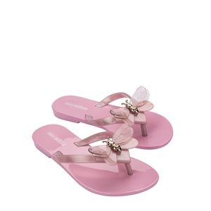 Mini Melissa Harmonic Bugs Rosa Perolado 33708rp