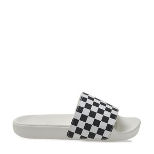 Chinelo Vans Slide-On Checkerboard White Black VNB004LG27K