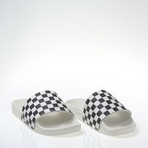 Chinelo Vans Slide-On Checkerboard White Black VNB004LG27K