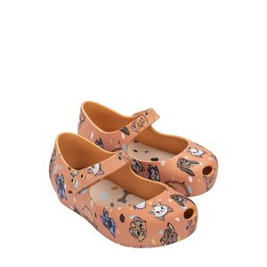 Mini Melissa Ultragirl + Cats And Dogs Laranja Cinza 33753LC