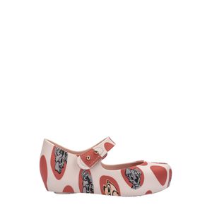 Mini Melissa Ultragirl + Cats And Dogs Bege Vermelho 33753BV