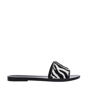 Melissa Savage Slide Preto Branco 33798PB