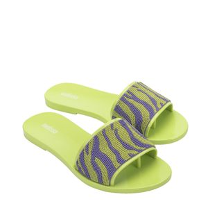 Melissa Savage Slide Verde Lilás 33798VL