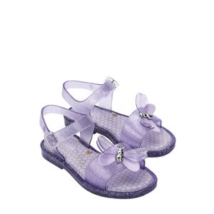 Mini Melissa Mar Sandal Bugs Lilás Glitter 33872LSG