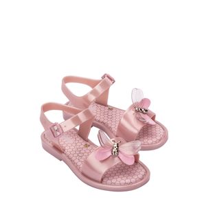 Mini Melissa Mar Sandal Bugs Rosa Perolado 33872RSP