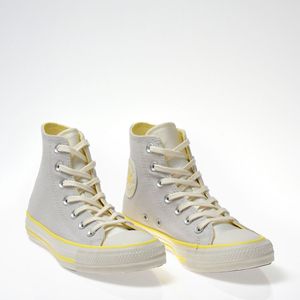 Tênis Converse Chuck Taylor All Star Cinza Palido Amarelo Suave Amendoa CT19870001