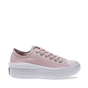 Tênis Converse Chuck Taylor All Star Move Rosa Claro Preto Branco CT23010001