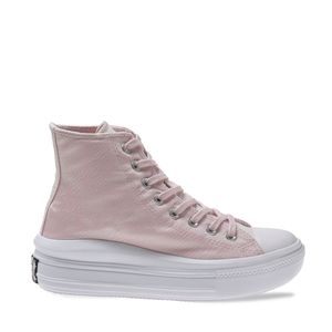 Tênis Converse Chuck Taylor All Star Move Rosa Claro Preto Branco CT23000001