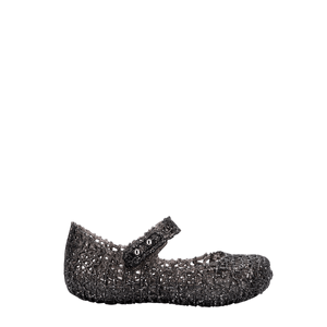 Mini Melissa Campana Papel Preto Glitter 32995PTG