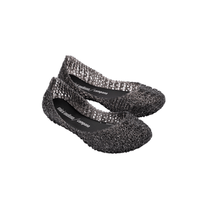 Mini Melissa Campana Papel Preto Glitter 32996PTG