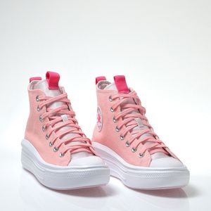 Tênis Converse Chuck Taylor All Star Move Coral Rosa Claro Ct22820002