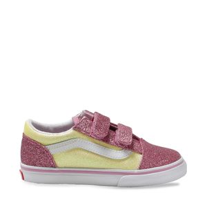 Tênis Vans Infantil Old Skool V Glitter Two Tone VN0A4VJJ0FU