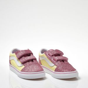 Tênis Vans Infantil Old Skool V Glitter Two Tone VN0A4VJJ0FU