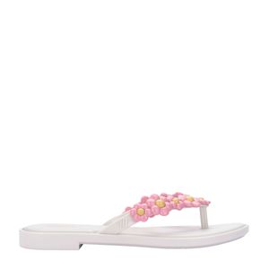 Melissa Flip Flop Spring Branco Rosa 33715BR