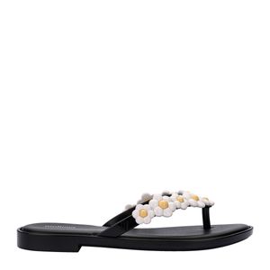 Melissa Flip Flop Spring Preto Branco 33715PB