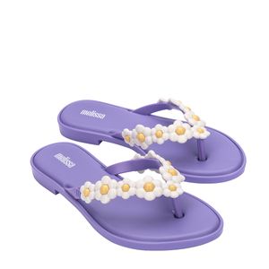 Melissa Flip Flop Spring Lilás Branco 33715LB